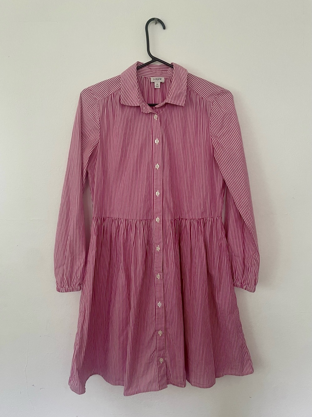 J.Crew Pink Shirt Dress